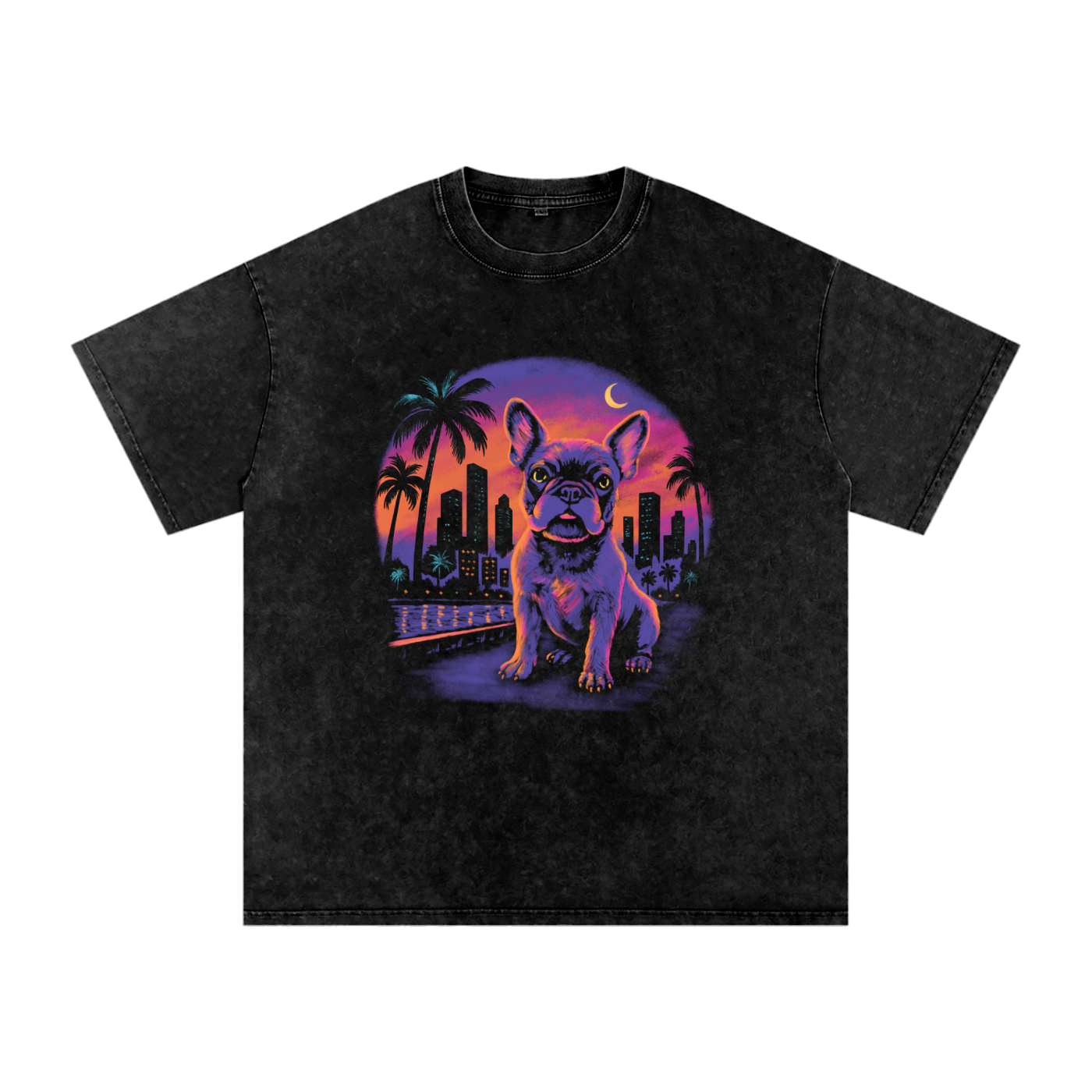 Twilight Acid Wash Tee
