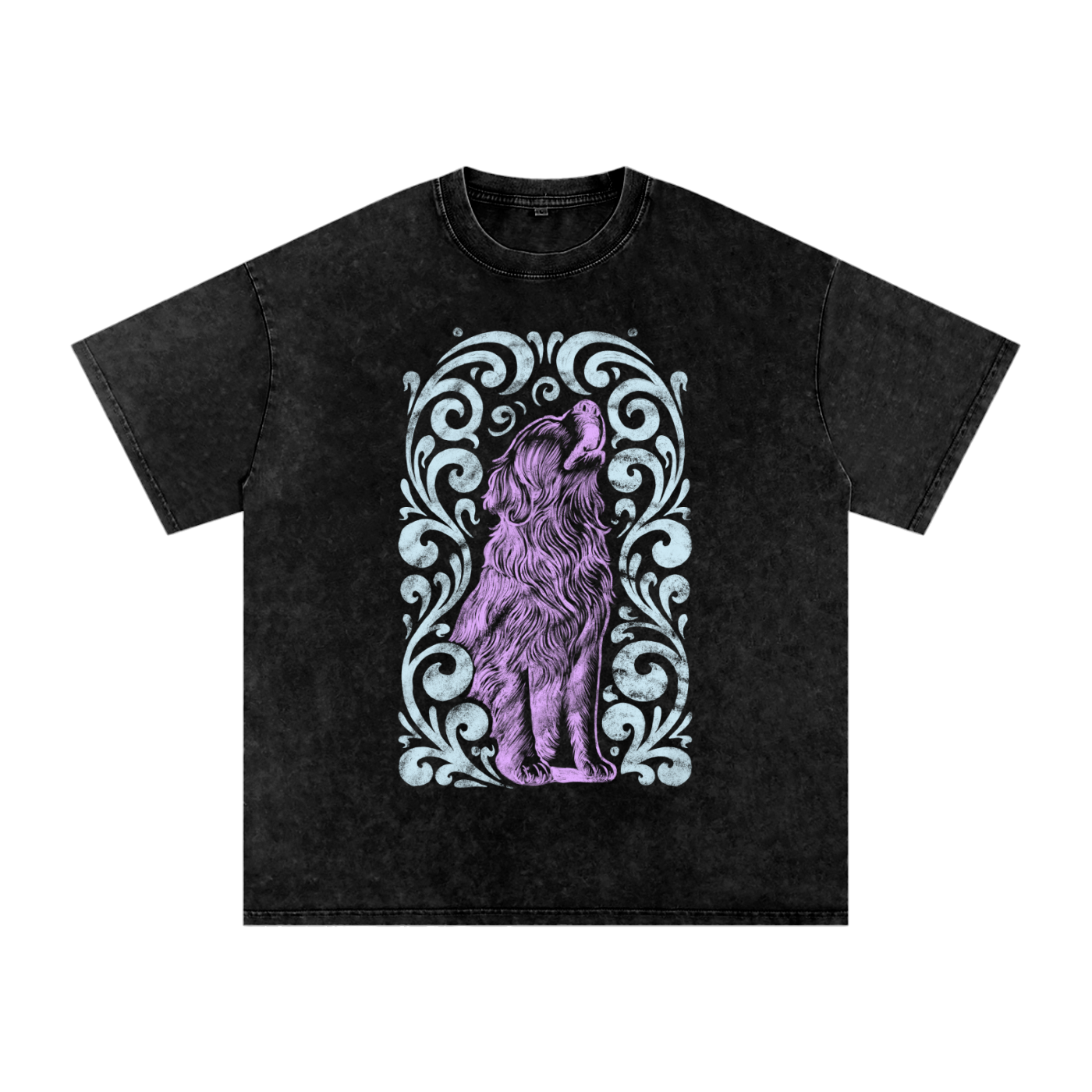 Golden Oracle Acid Wash Tee