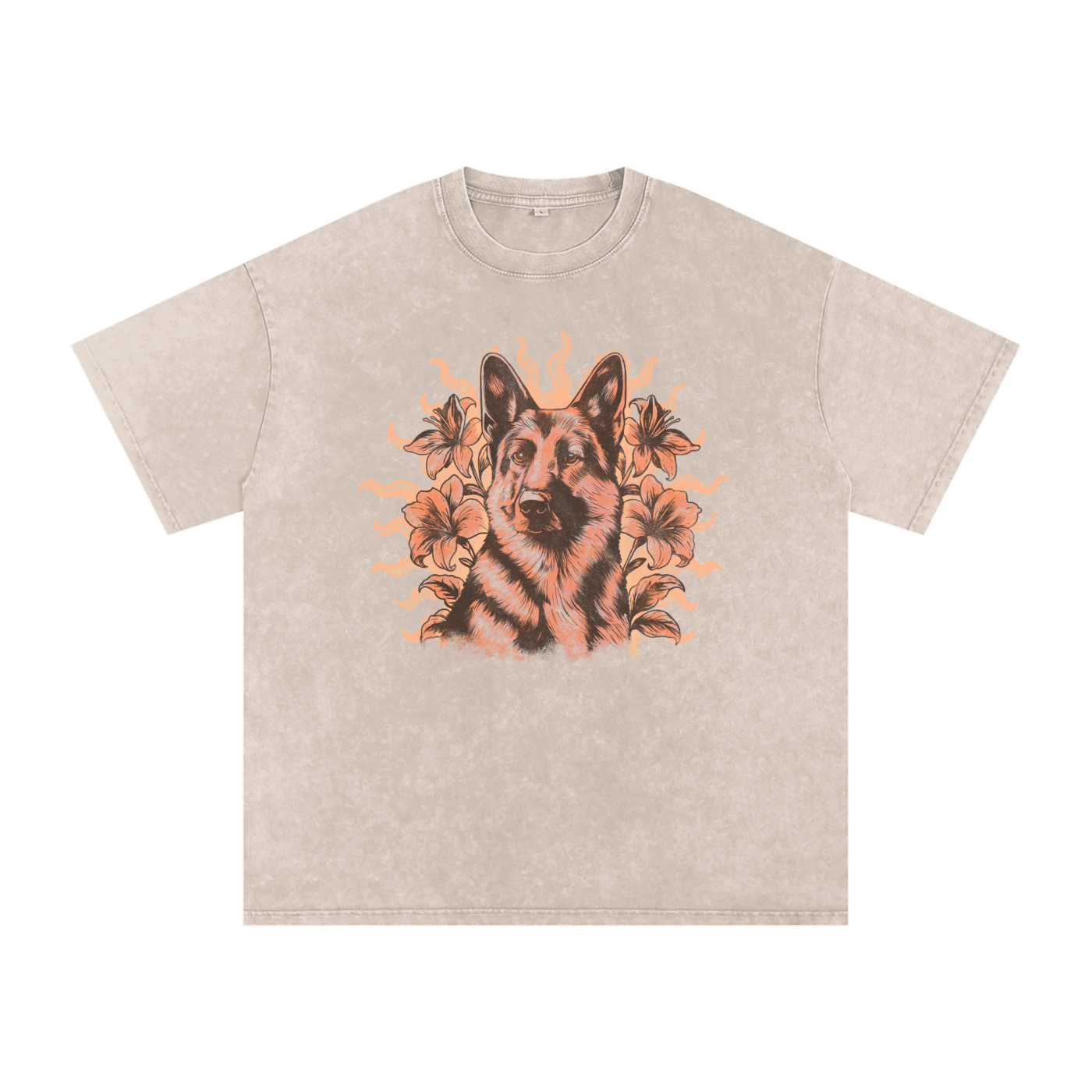 Lupine Solstice Acid Wash Tee