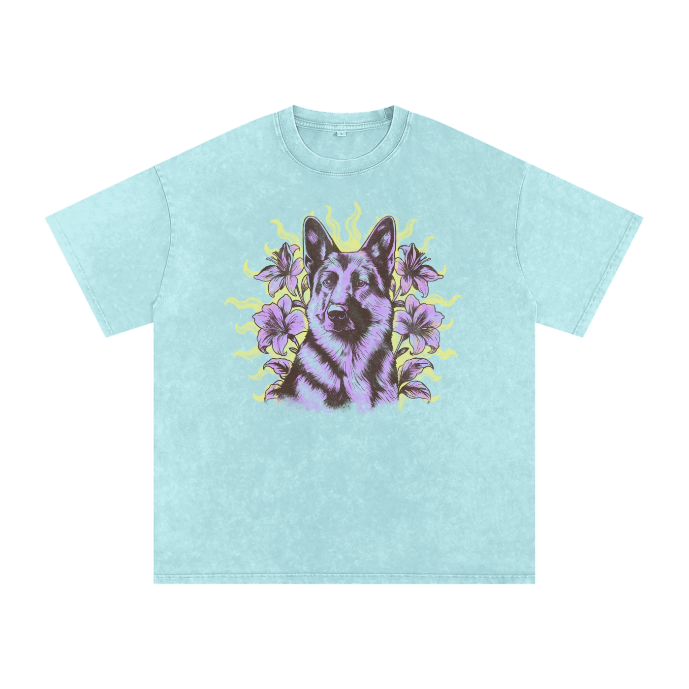 Lupine Solstice Acid Wash Tee