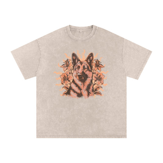 Lupine Solstice Acid Wash Tee