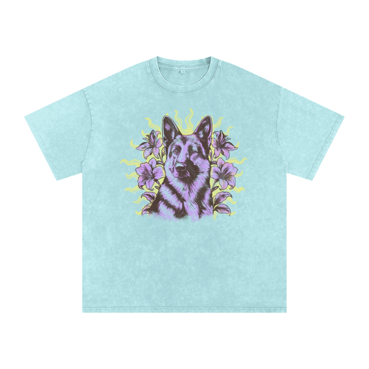 Lupine Solstice Acid Wash Tee