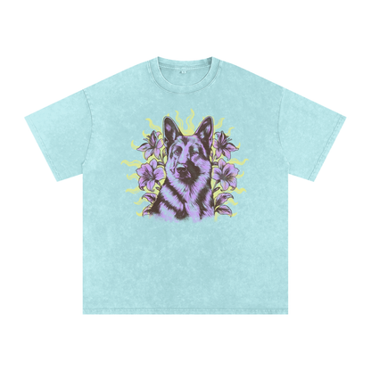 Lupine Solstice Acid Wash Tee