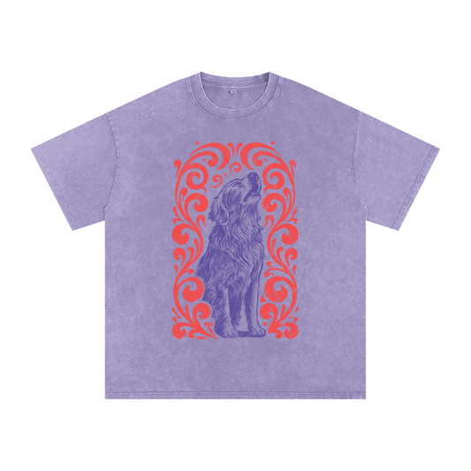 Golden Oracle Acid Wash Tee